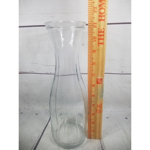 IKEA Dining Ikea Lonsam Carafes Pitchers One Liter Fluted Glass Poshmark